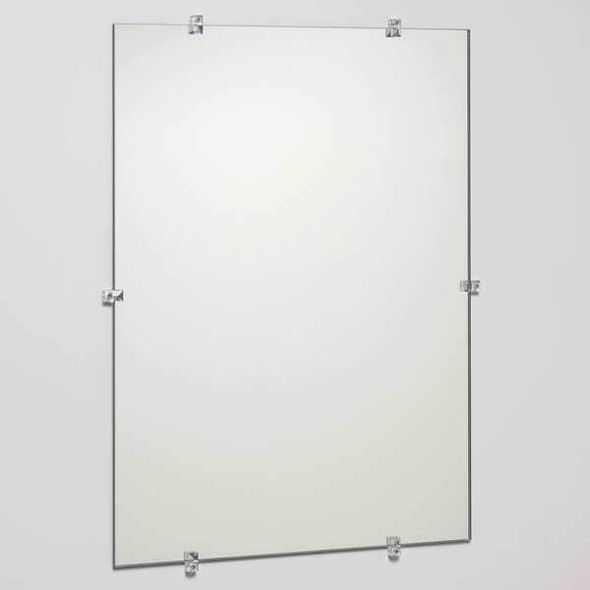 See All Industries 24 in "H x 18 in "W, Frameless Mirror, Glass G1824G