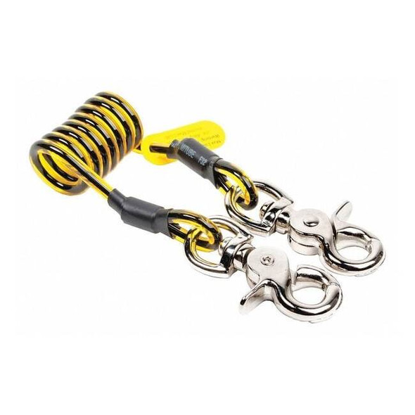 3m Dbi-Sala Trigger Coil Tether,1-1/4" W,11-1/2" L 1500067