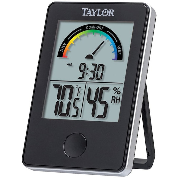 Taylor Digital Hygrometer,Indoor,14 to 122 F 1732