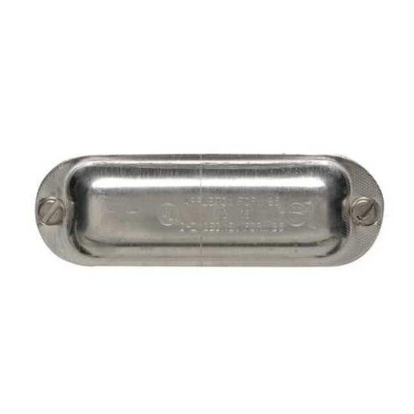 Appleton Electric Conduit Body Cover,2 in,Aluminum,Form 85 K200-A