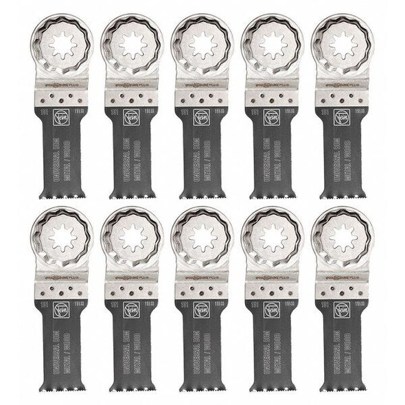 Fein Saw Blades,Bi-Metal,1-1/8 in. Size,PK10 63502151290