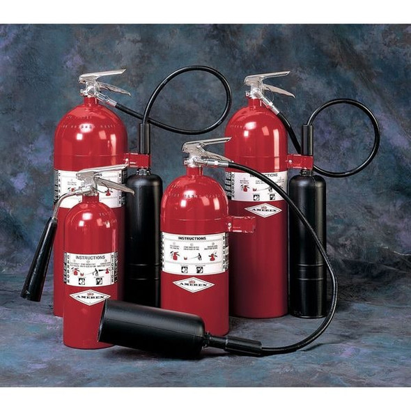 Amerex Fire Extinguisher Bracket, Box Type Bracket, Steel, For Tank Weight 10 lb 809