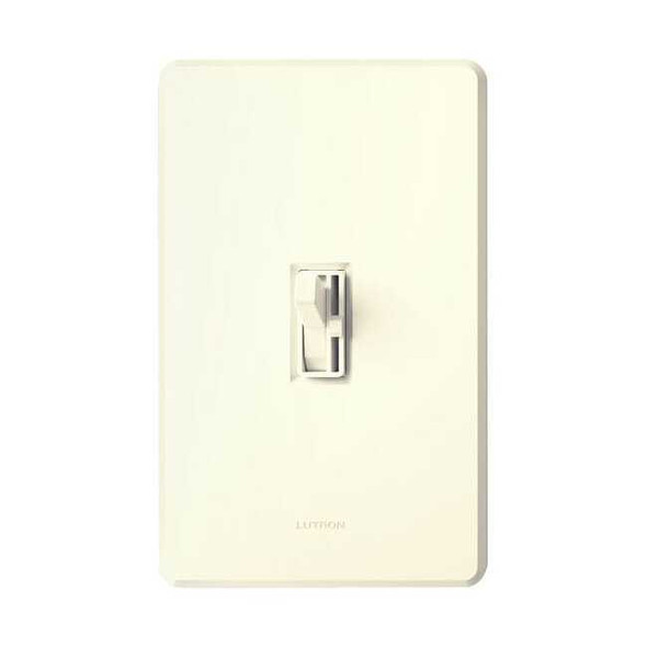 Lutron Lighting Dimmer, Toggle, Almond, 120V AYCL-153P-AL