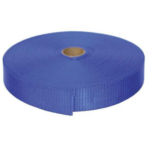 Bulk-Strap Webbing,Nylon,1" W,Blue N01102BL Bulk-Strap Webbing,Nylon,1" W,Blue N01102BL