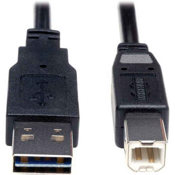 Tripp Lite Reversible USB Cable,Black,36in L UR022-003