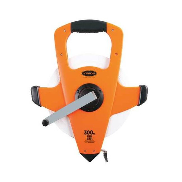 Keson 300 ft Engineer's Tape Measure, 3/8 in Blade NRS10300H