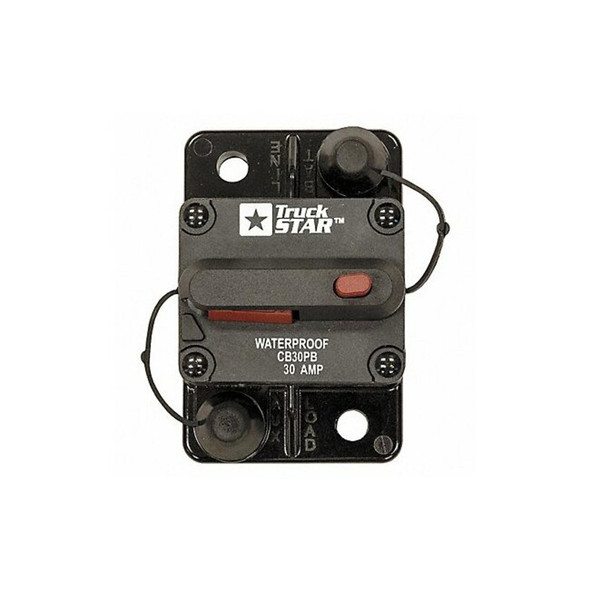 Buyers Products Automotive Circuit Breaker,CB,30A,12VDC CB30PB Buyers Products Automotive Circuit Breaker,CB,30A,12VDC CB30PB