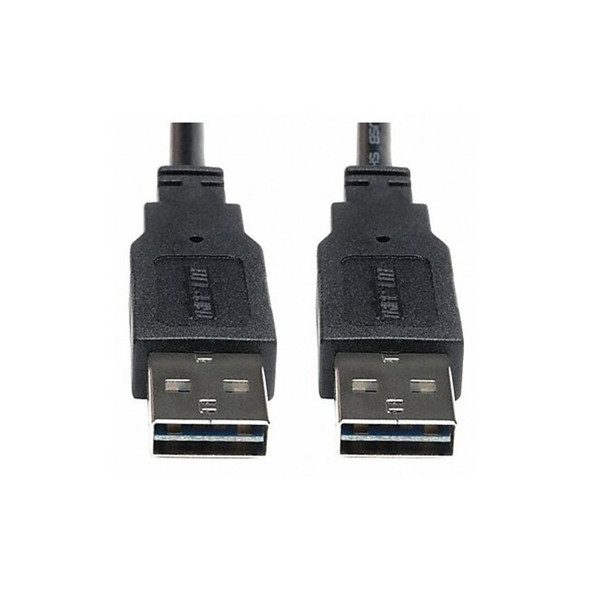 Tripp Lite Reversible USB Cable,Black,10ft L UR020-010