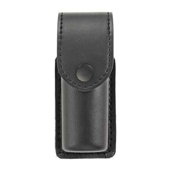 Heros Pride Pepper Spray Holster, Synthetic Leather, Black, S, Snap 1458PB