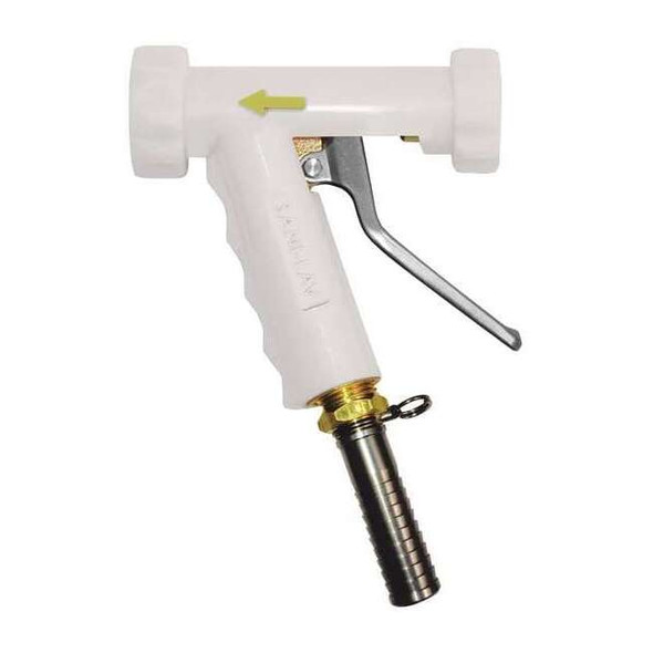 Sani-Lav Spray Nozzle, 3/4" Female, 150 psi, 8.9 gpm, White N8W20