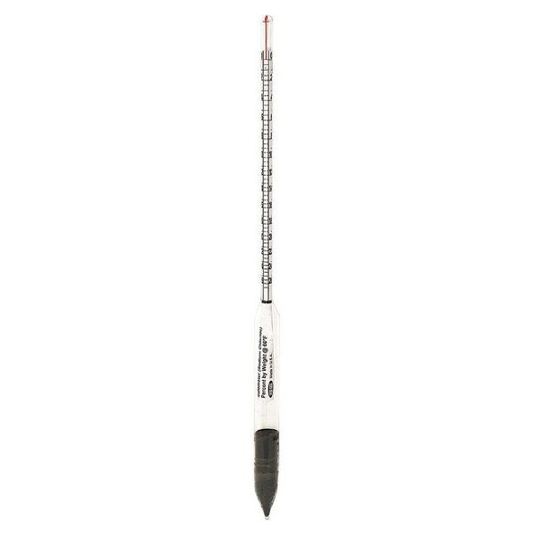 Vee Gee Hydrometer,Sodium Chloride,305mm L 6611-2 Vee Gee Hydrometer,Sodium Chloride,305mm L 6611-2