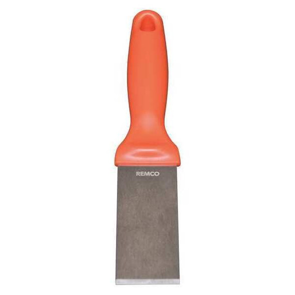 Remco Scraper,SS,1-1/2" Blade W,Orange 69717 Remco Scraper,SS,1-1/2" Blade W,Orange 69717