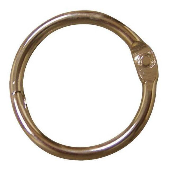 Hy-Ko Book Rings,Silver,1 " Ring Size,PK50 KB118