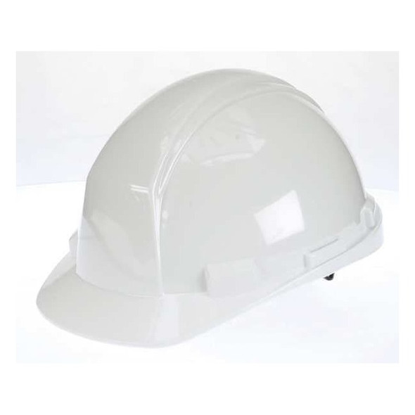 Hard Hat, Matterhorn A89, Polyethylene, 4 Point Ratchet, Type 2, Class E, White