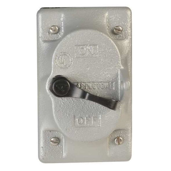 Appleton Electric Weatherproof Cover,Vertical,Gray FSK-1VS Appleton Electric Weatherproof Cover,Vertical,Gray FSK-1VS