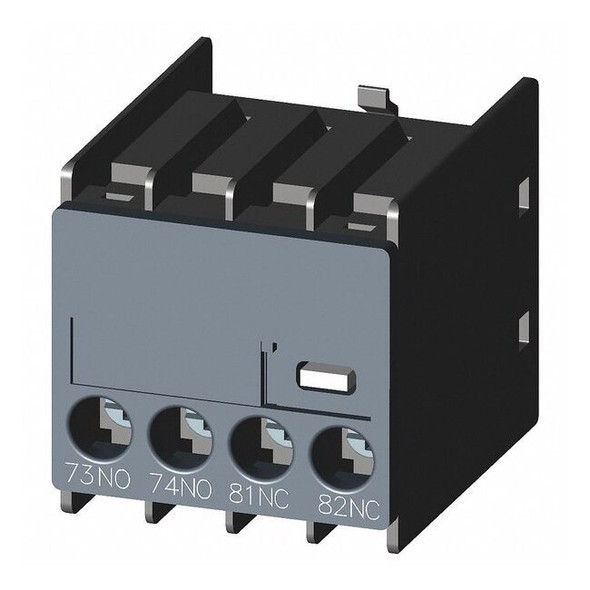Siemens Auxiliary Contact Block, 1NO/1NC 3RH29111MA11