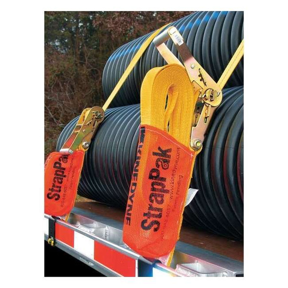 Kinedyne Tie-Down Strap,Ratchet,27ft x 2In,3335lb 512720PAKGRA