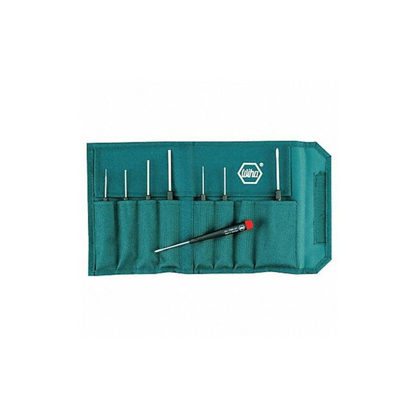 Wiha Precision Screwdriver Set,Sl/Ph,8 pcs 26199