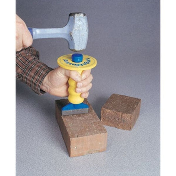 Dasco Pro Guarded Brick Chisel, 4" Tip x 7" L G437