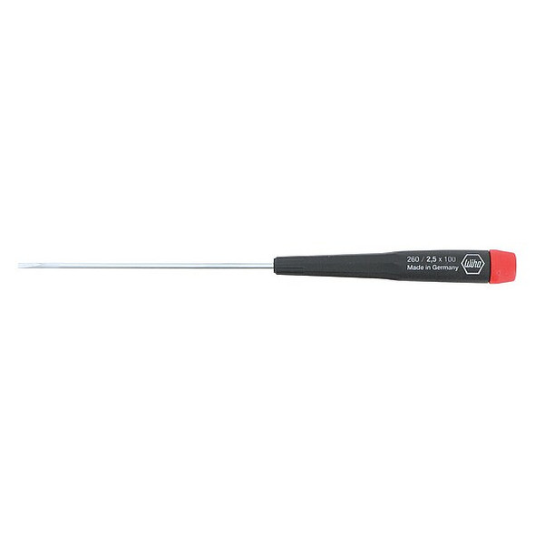 Wiha Precision Slotted Screwdriver 3/32 in Round 26027