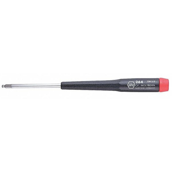 Wiha Precision Hex Screwdriver 7/64 in Round 26427
