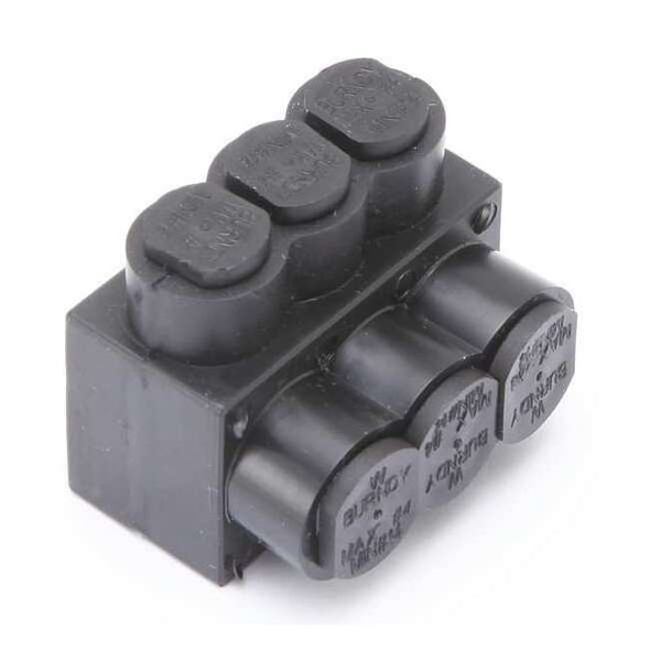 Burndy Insulated Multitap Connector,1.51 In. L 1PL43