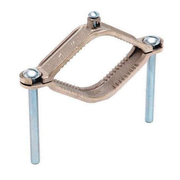 Burndy Pipe Ground Clamp,10AWG,8.34In C8