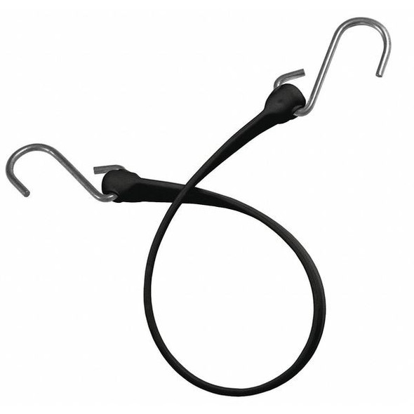 The Better Bungee S-Hook,1 1/2" W,Black BBS18SBK