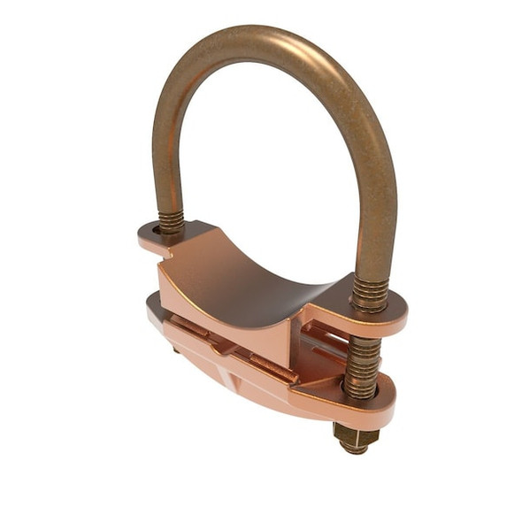Burndy Connector,Copper,Overall L 3.50in GAR1629