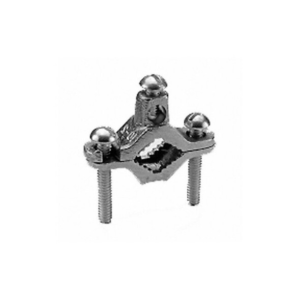 Burndy Pipe Ground Clamp,10AWG,3.63In C22