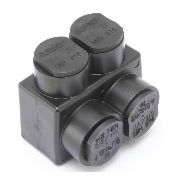 Burndy Insulated Multitap Connector,1.52 In. L 1PL2/02