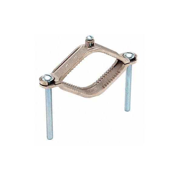 Burndy Pipe Ground Clamp, 10AWG,2.25In,PK5 C11B