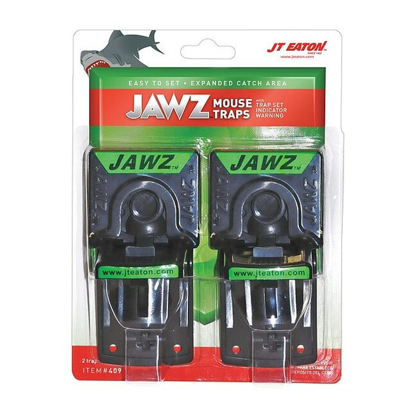 Jt Eaton Mouse Trap,7-1/2 In. L,5-1/4 In. W,PK2 409
