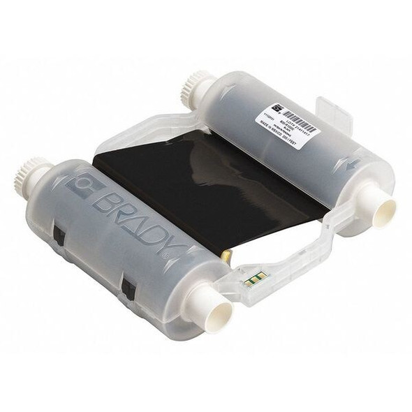 Brady Label Printer Ribbon, B30 Series, Black, 4.33 in W x 200 ft L B30-R10000