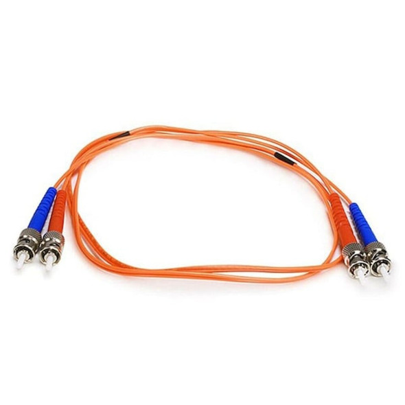 Monoprice Fiber Optic Patch Cord,ST-ST,1m,Multi 2601
