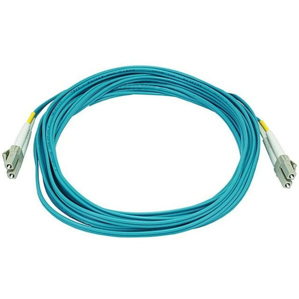 Monoprice Fiber Optic Patch Cord,LC-LC,5m,Aqua 6388