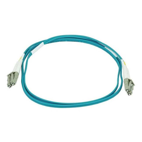 Monoprice Fiber Optic Patch Cord,LC/LC,1m,Aqua 6385