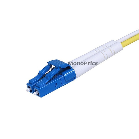 Monoprice Fiber Optic Patch Cord,LC/LC,3m,Yellow 5220