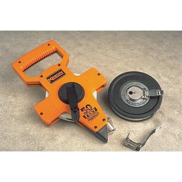 Keson 50 ft Tape Measure, 1/2 in Blade MC-18-50