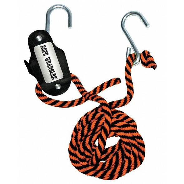 Keeper Rope Tie Down,16' L,83 lb,S-Hook 07007 Keeper Rope Tie Down,16' L,83 lb,S-Hook 07007