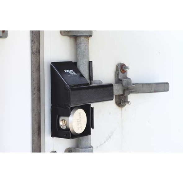 Ranger Lock Padlock Guard,Hardened Steel,Blk,9"L RDSC-HP