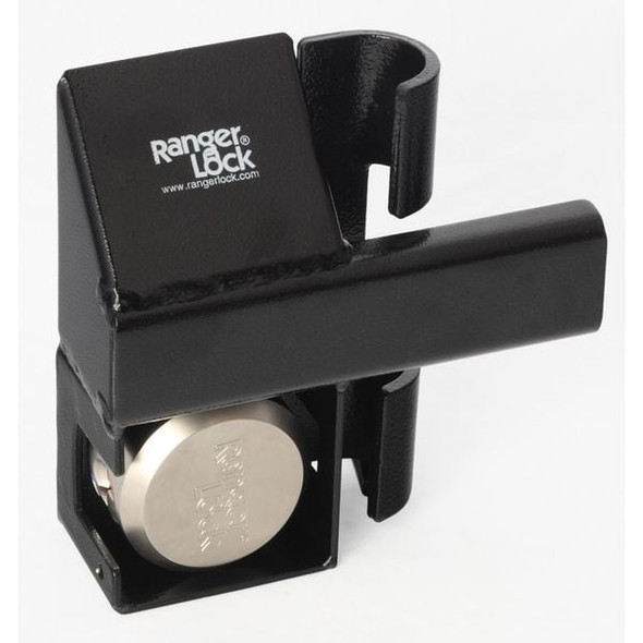 Ranger Lock Padlock Guard,Hardened Steel,Blk,9"L RDSC-HP