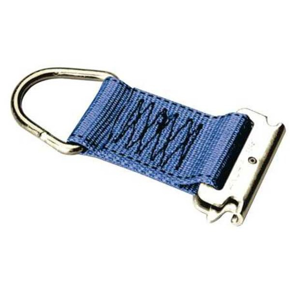 Ancra Rope Tie-Off,2" W,Steel,Blue 40386-11-GRA