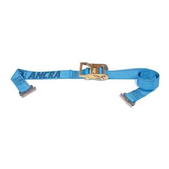 Ancra Logistic Ratchet Strap,20ft x 2In,1000lb 48672-15-GRA