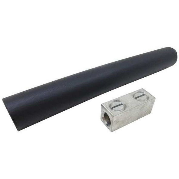 Wire Connector Kit, 2 AWG Max, Black, Cross-Linked Polyolefin Insulation, 600 V