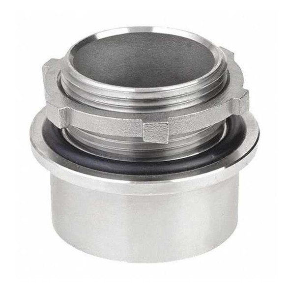 IMC Grounding Hub, 1 in, Threaded, 316 Stainless Steel, Polished, Silver