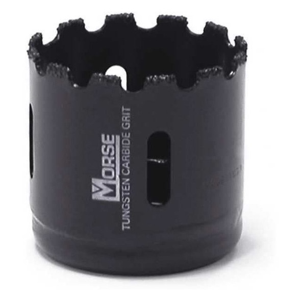 Morse Hole Saw,Diameter:2.5",Carbide Grit MHSG40