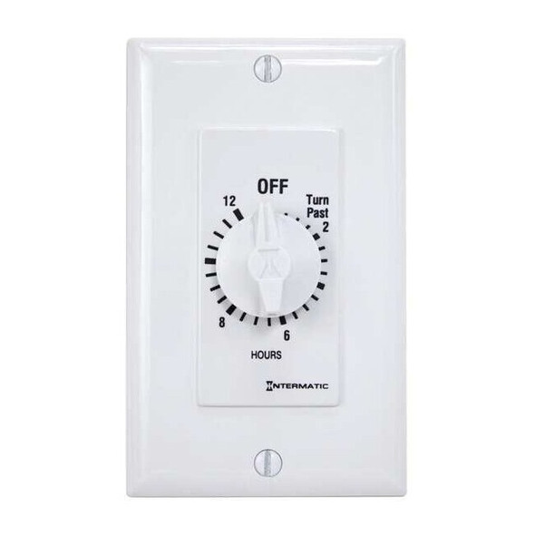 Intermatic Timer,Spring Wound,12 Hr FD12HWC