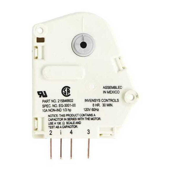 Frigidaire Defrost Timer, For Fridge/Freezer 215846602