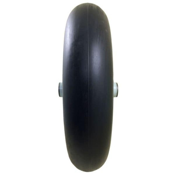 Marastar Flat Free Wheel, Polyurethane, 500lb, White 00030